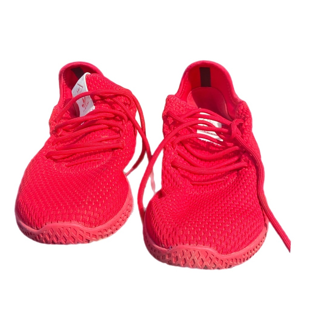 HUMAN MADE ADIDAS Pharrell Williams Tennis Hu Mesh Red Luxury Low Top Trainer